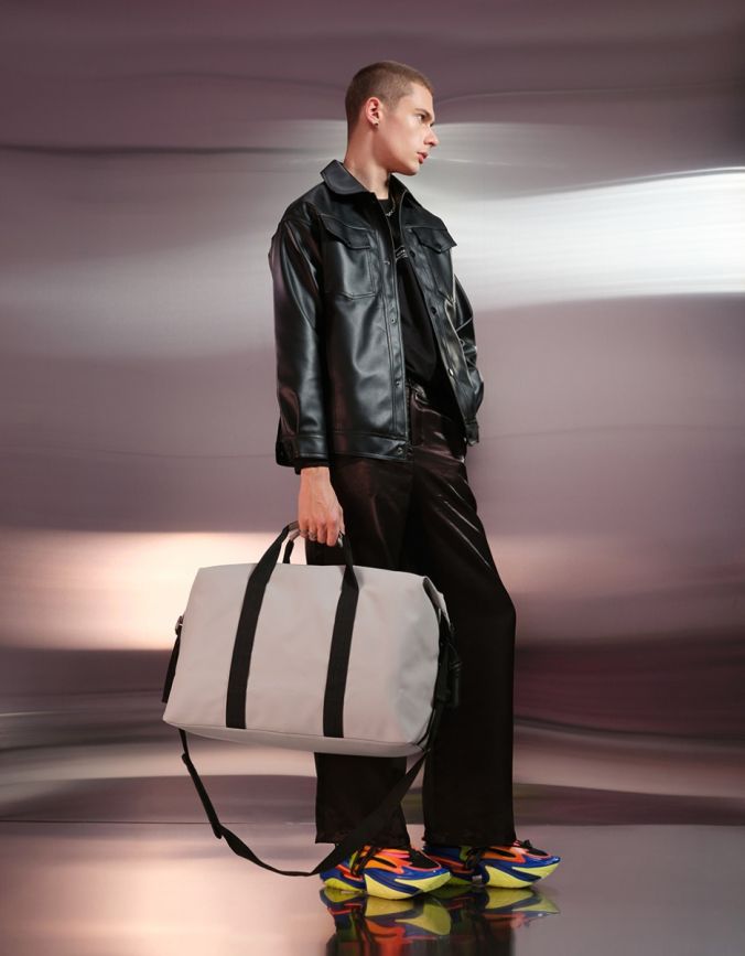 Däsh Weekender 浅灰褐