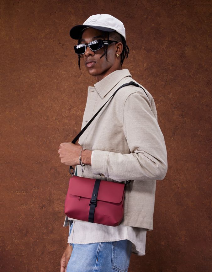 Spläsh Crossbody Bag 朱砂红