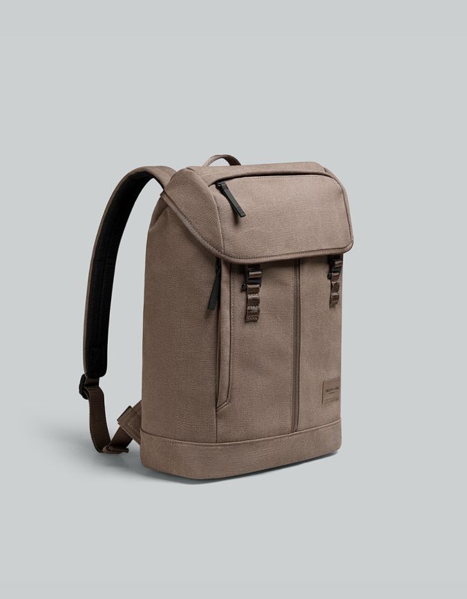 Spl&auml;sh Front-Zip Backpack 15 热褐色