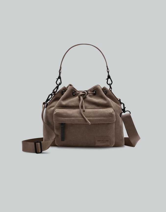 Spläsh Bucket Crossbody -  Weave 热褐色