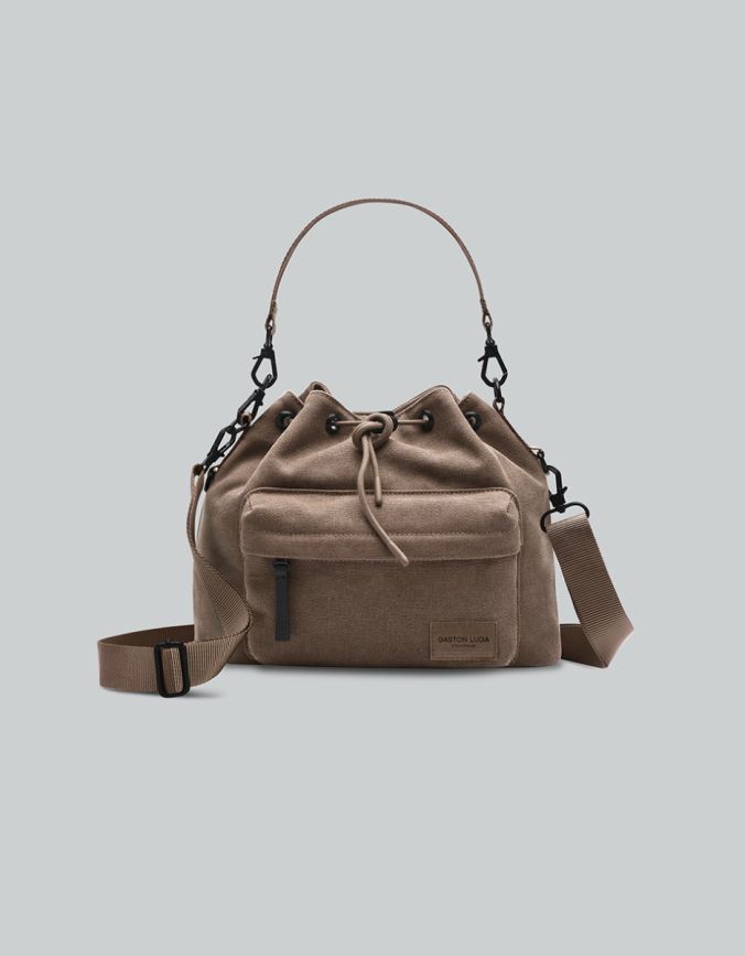 Spl&auml;sh Bucket Crossbody -  Weave 热褐色