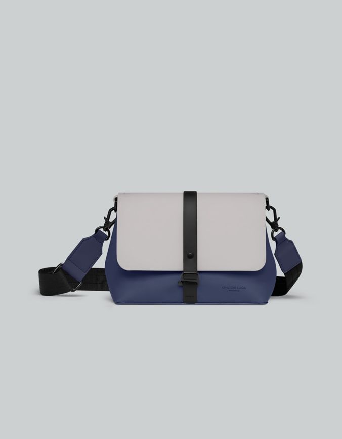 Spläsh Crossbody Bag 深藏青&浅灰褐
