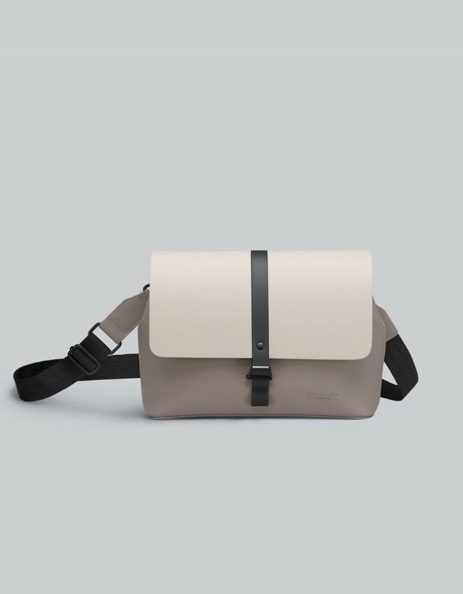 Spl&auml;sh Crossbody Medium 米灰拼色
