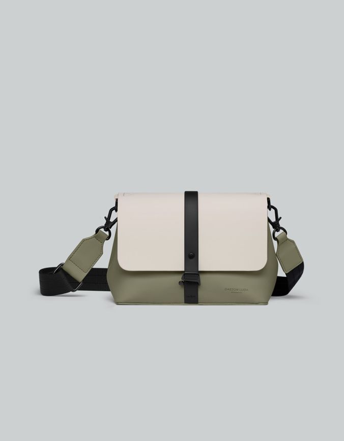 Spläsh Crossbody Bag 鼠尾草绿拼色